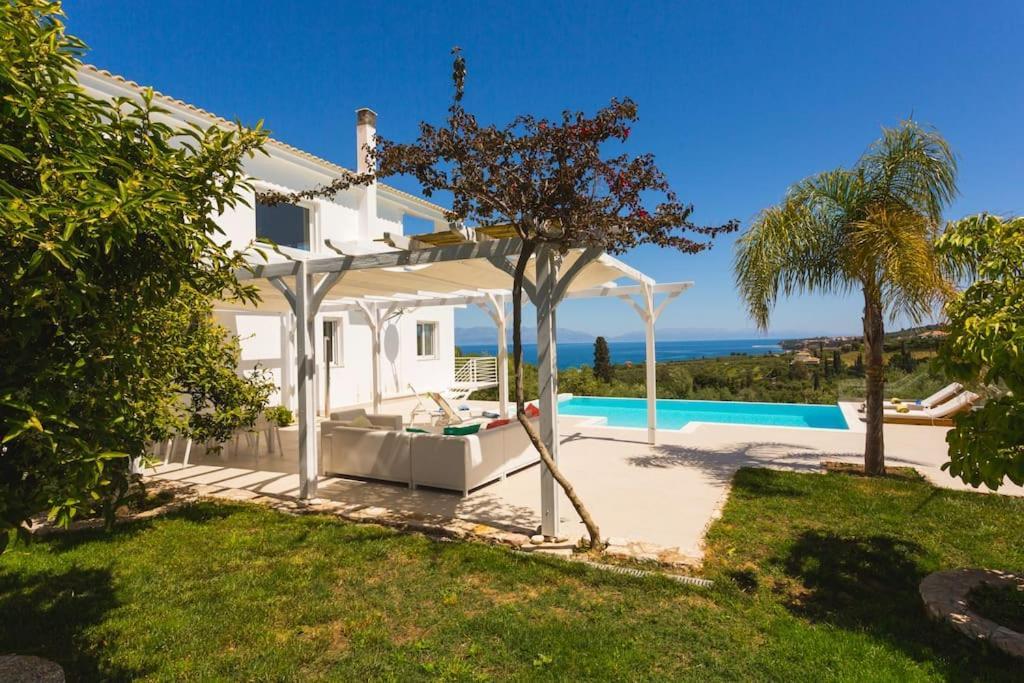 Koroni - Villa Merkouri - Entire Villa With Panoramic View 외부 사진