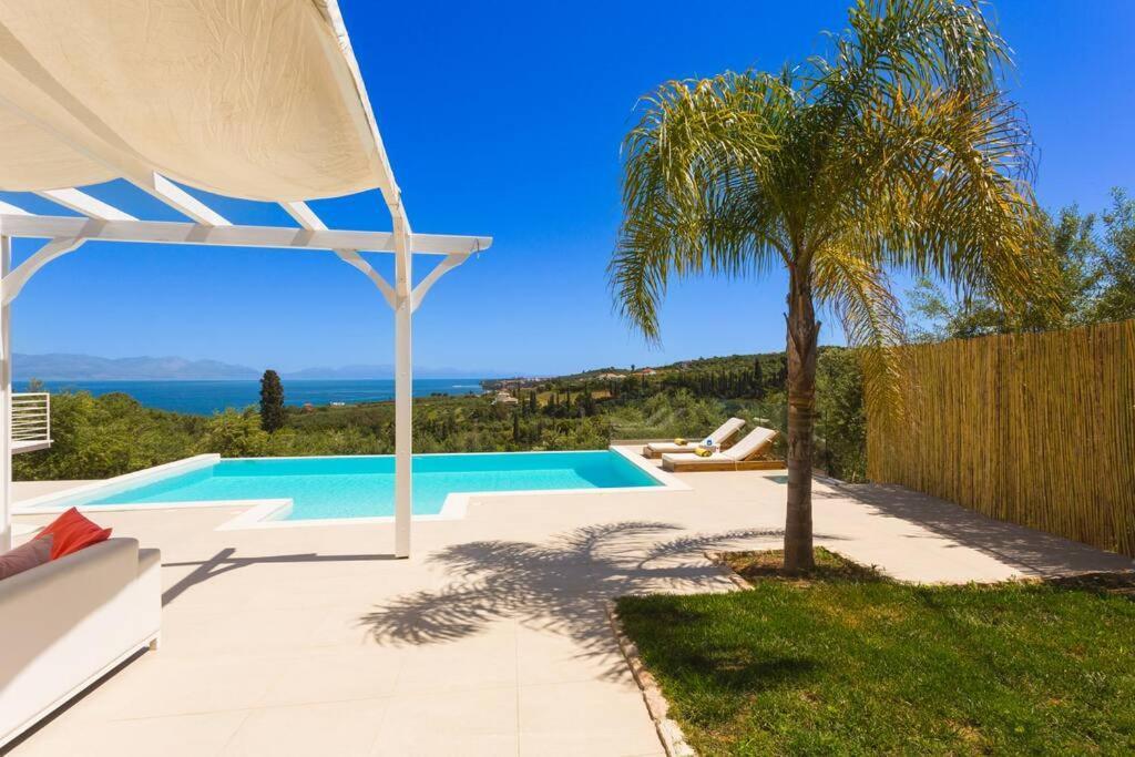 Koroni - Villa Merkouri - Entire Villa With Panoramic View 외부 사진